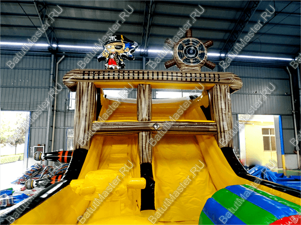 Надувной корабль "Пират Черная Борода"