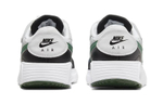 Middle-aged children's Nike Air Max SC retro shock absorption non-slip wear-resistant running shoes white and green