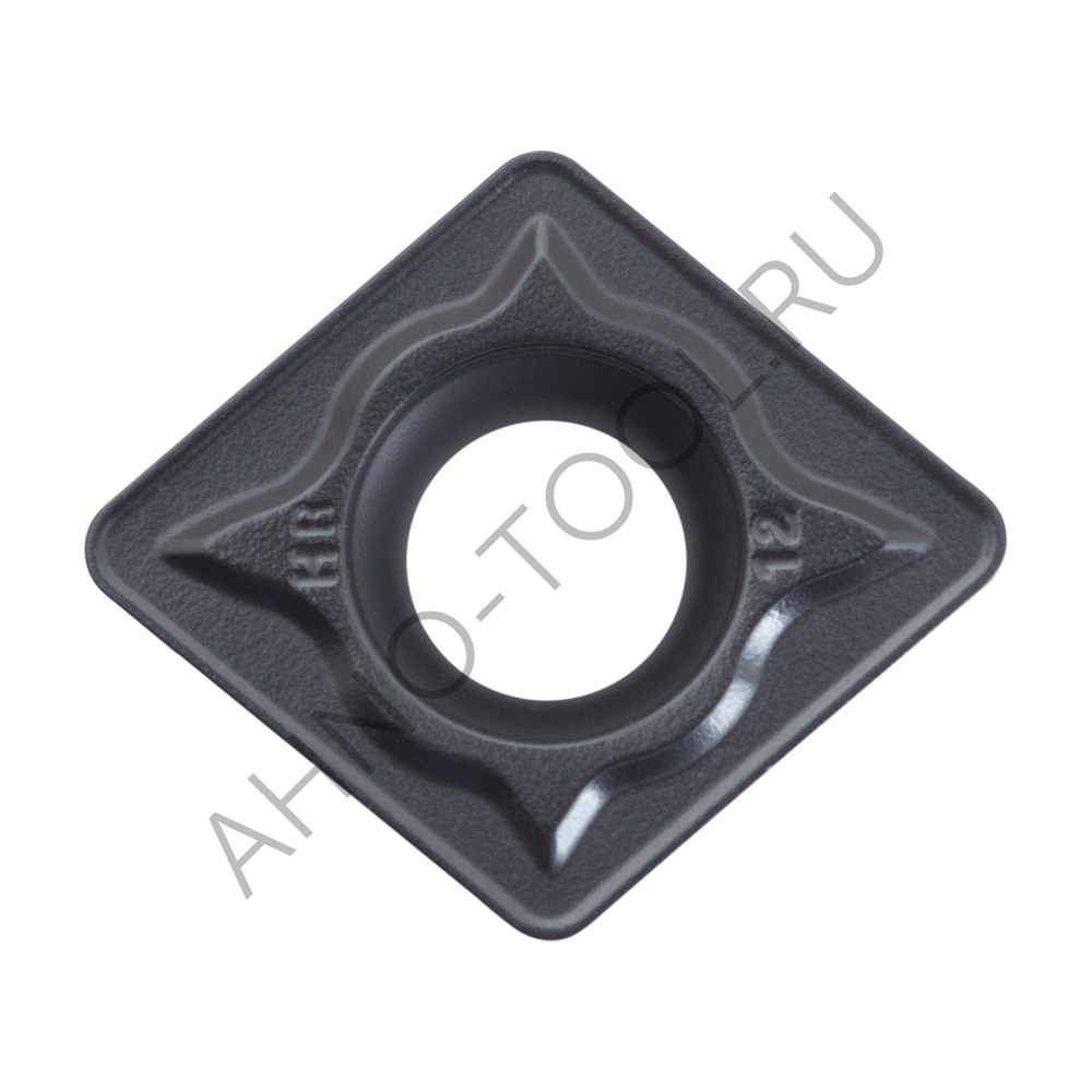 Пластина твердосплавная ISO CCMT120412-PRA ACP20B AHNO по стали, получистовая