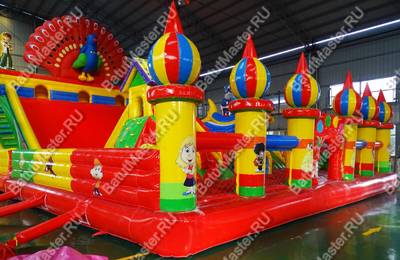 Коммерческий батут "Жар-птица", 18*12*7 м