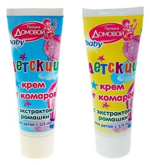 Крем от комаров Домовой детский с 1,5 лет 40мл.