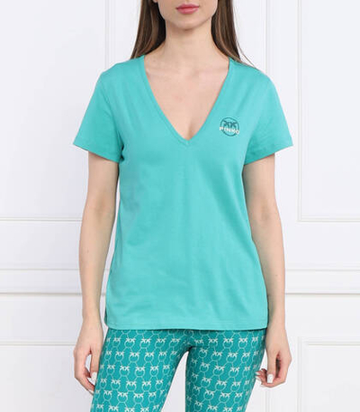 футболка turbato Pinko - зеленый(100372 A0KO)