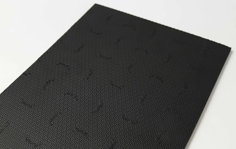 Пластина набоечная № 23 VIBRAM 6,0мм 850*565 №09 DUPLA черная