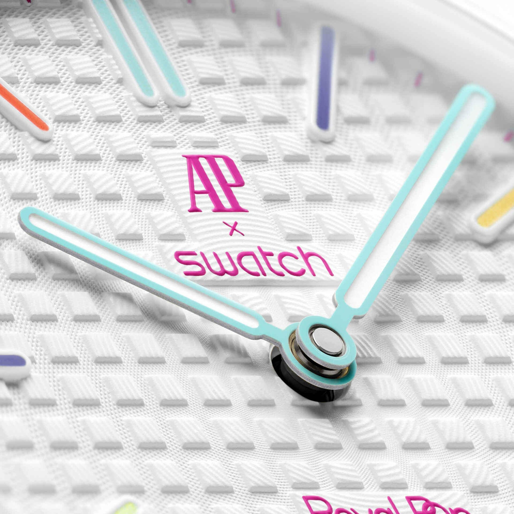 Swatch x Audemars Piguet Royal Pop HUIT BLANC