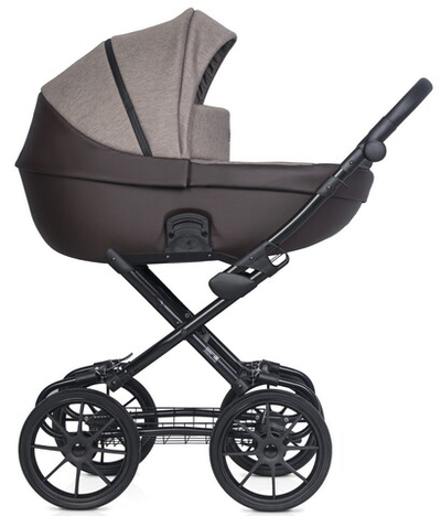 Детская коляска Riko Basic Pacco Classic 2 в 1 07 Mokka (кофейный-темно-коричневый)