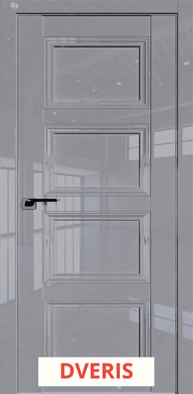 Межкомнатная дверь глянцевая 2.106L ПГ (Галька люкс)