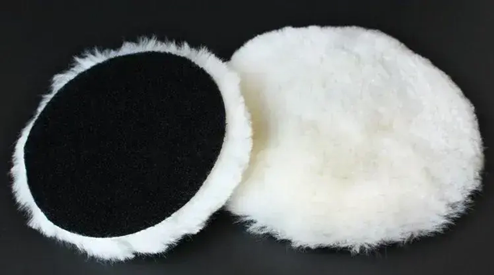 Набор Круги полировальные на липучке для полировки кузова авто и фар,125 мм