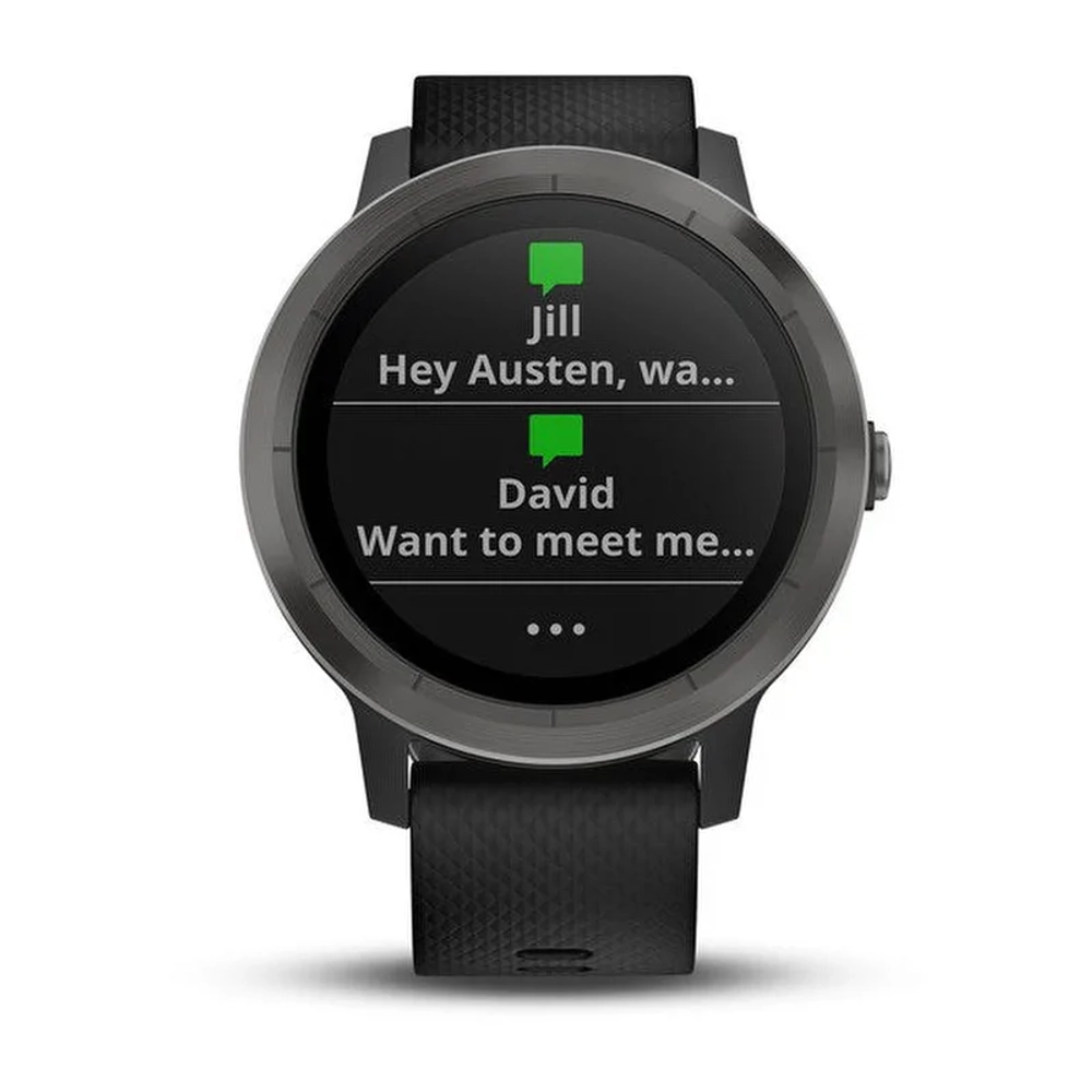 Часы для фитнеса Garmin vivoactive 3, черные, 010-01769-12