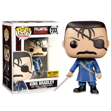 Funko POP! Fullmetal Alchemist. King Bradley Hot Topic Exclusive 733