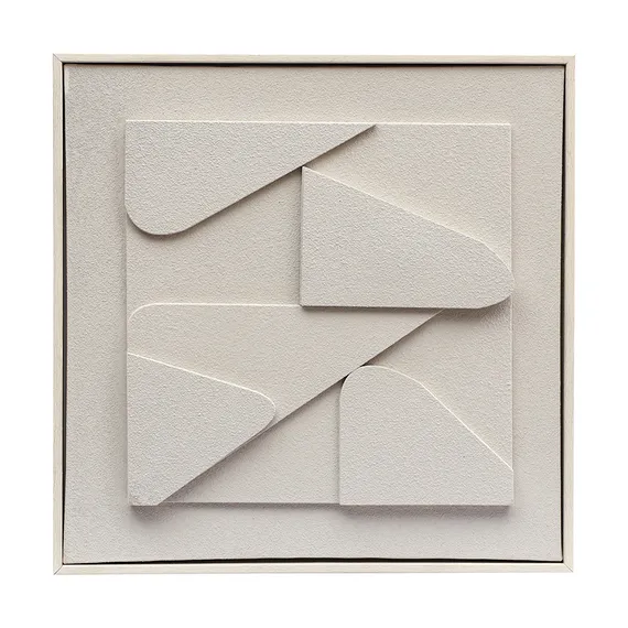 Панно декоративное с эффектом 3d minimalism triangle, 40х40 см