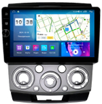 Магнитола для Ford Ranger 2, Mazda BT-50 2007-2011 (серебро) - Parafar PF090LUX1LHDAV на Android 12, ТОП процессор, 3Гб+32Гб, CarPlay, 4G SIM-слот