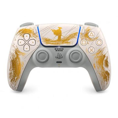 Беспроводной геймпад Sony DualSense — Ghost of Y_tei Gold Limited Edition для PlayStation 5