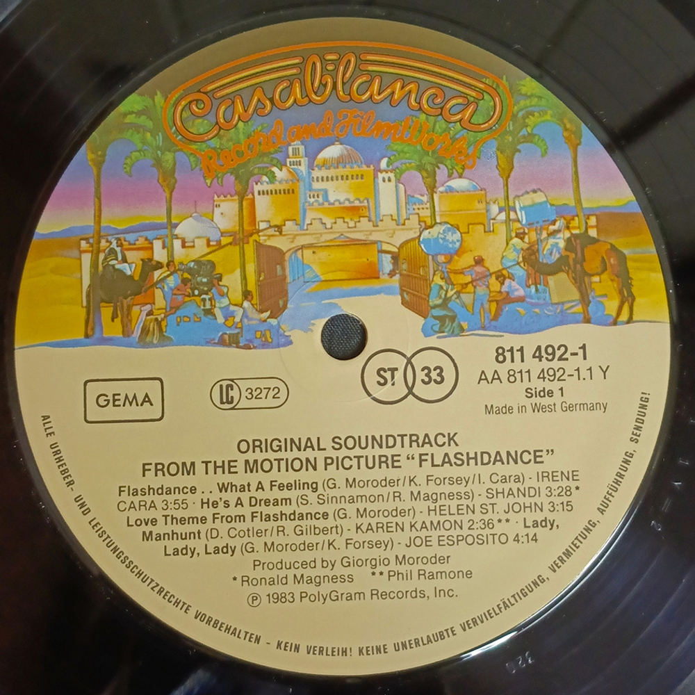 Soundtrack / Flashdance (Original Soundtrack From The Motion Picture)(LP)