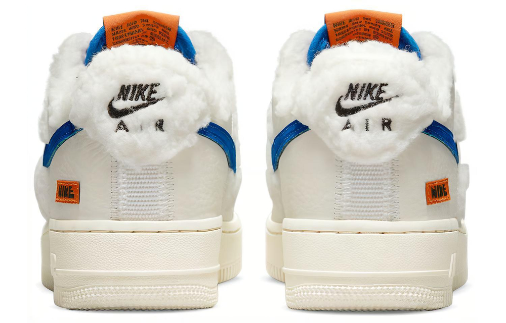Кроссовки Nike Air Force 1 Sherpa Fleece (Женская размерная сетка)