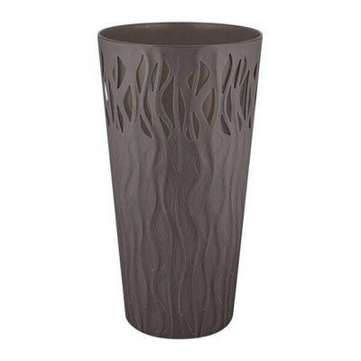 Горшок для цветов InGreen Winds D 340мм/40 л с дренажной вставкой 18,7л антрацит