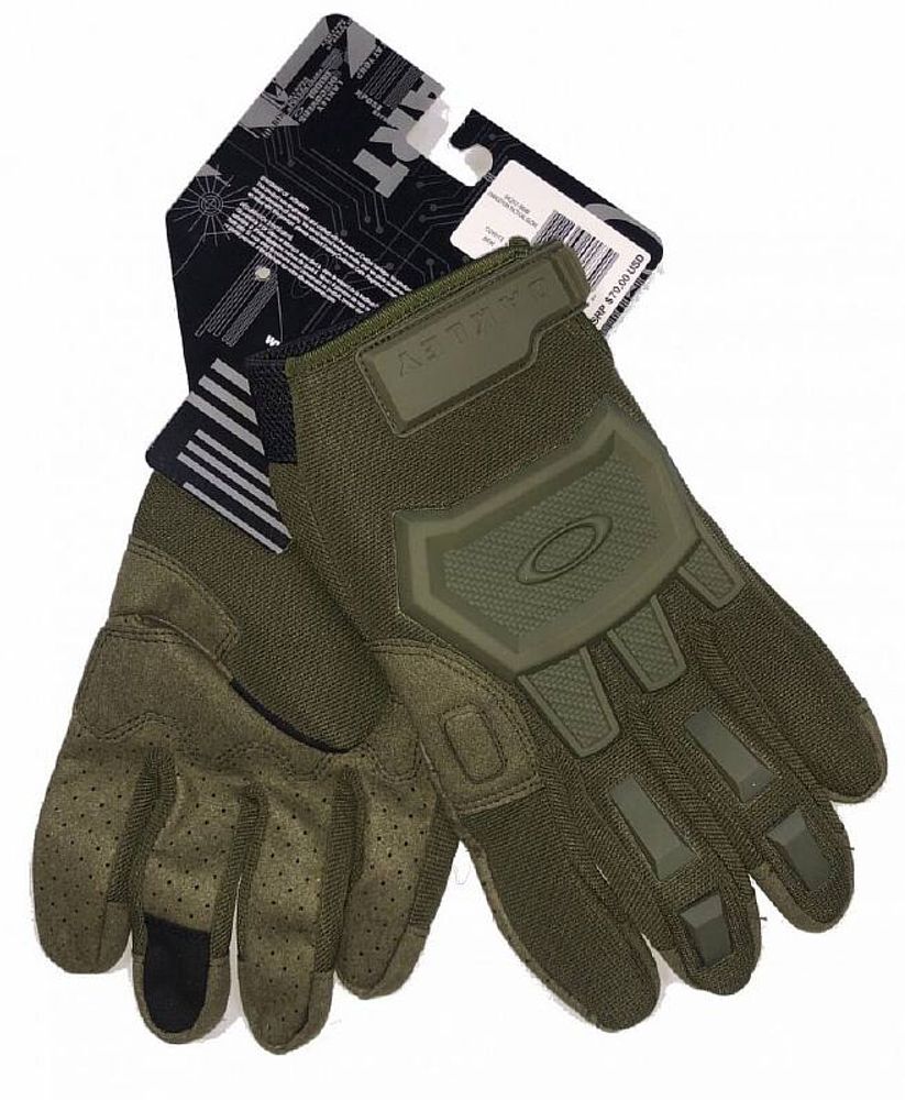 Перчатки тактические OK с резиновой защитой