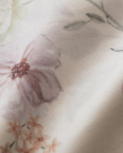 Пододеяльник Zara Home сатин, хлопок 100%, с цветочным принтом, 6166/088
