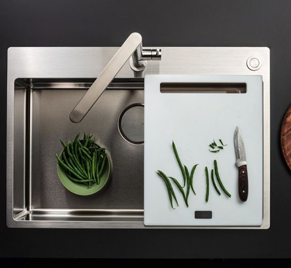 Мойка Falmec GARDA 34 CM INOX (FLUSH/TOPMOUNT)