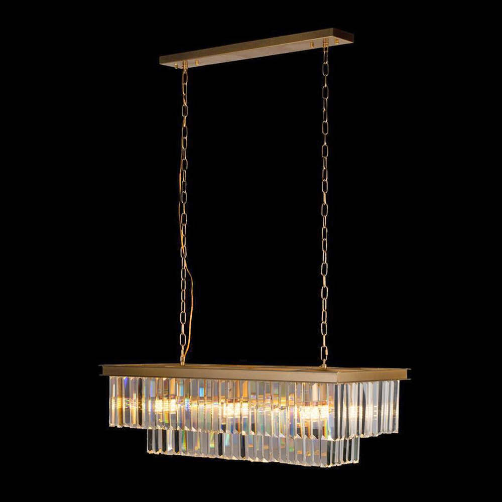 10019/800R Подвесная люстра LOFT IT Prism Clear