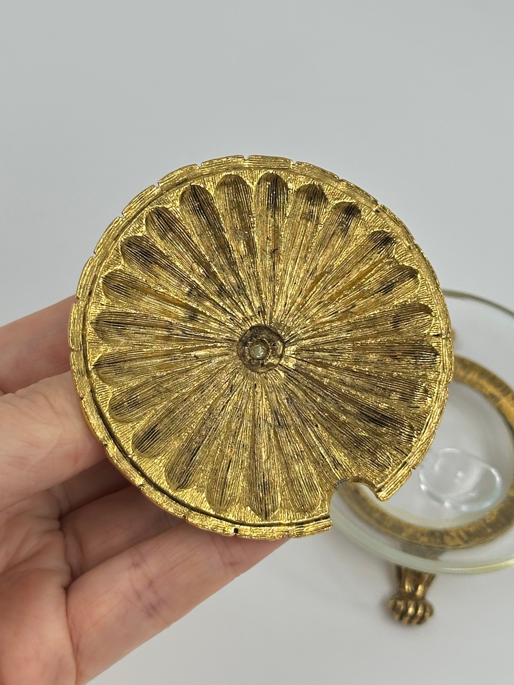 Горчичница/солонка с ложкой