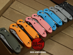 Нож Benchmade 556 Griptilian Mini - серый нейлон, клинок стоунвош RK/Н35