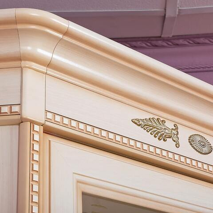 ДЖОКОНДА Шкаф-витрина угловой (с зеркалом)