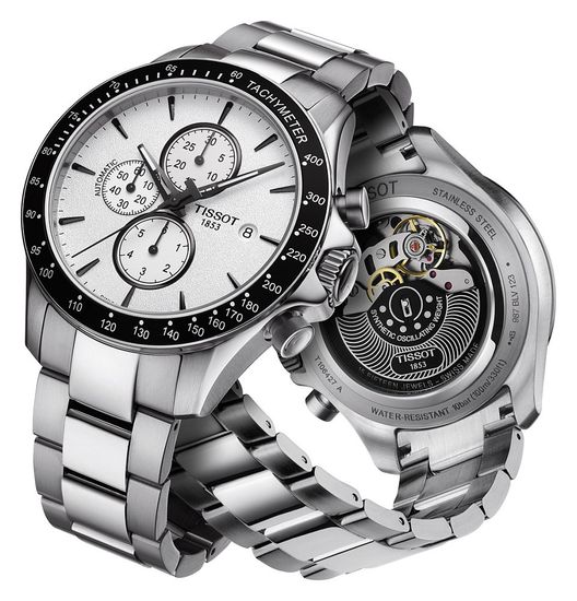 Мужские швейцарские часы Tissot T-Sport V8  Automatic Chronograph T106.427.11.031.00