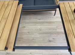 Стол обеденный ТЕЛЛА XL из тика 300x100