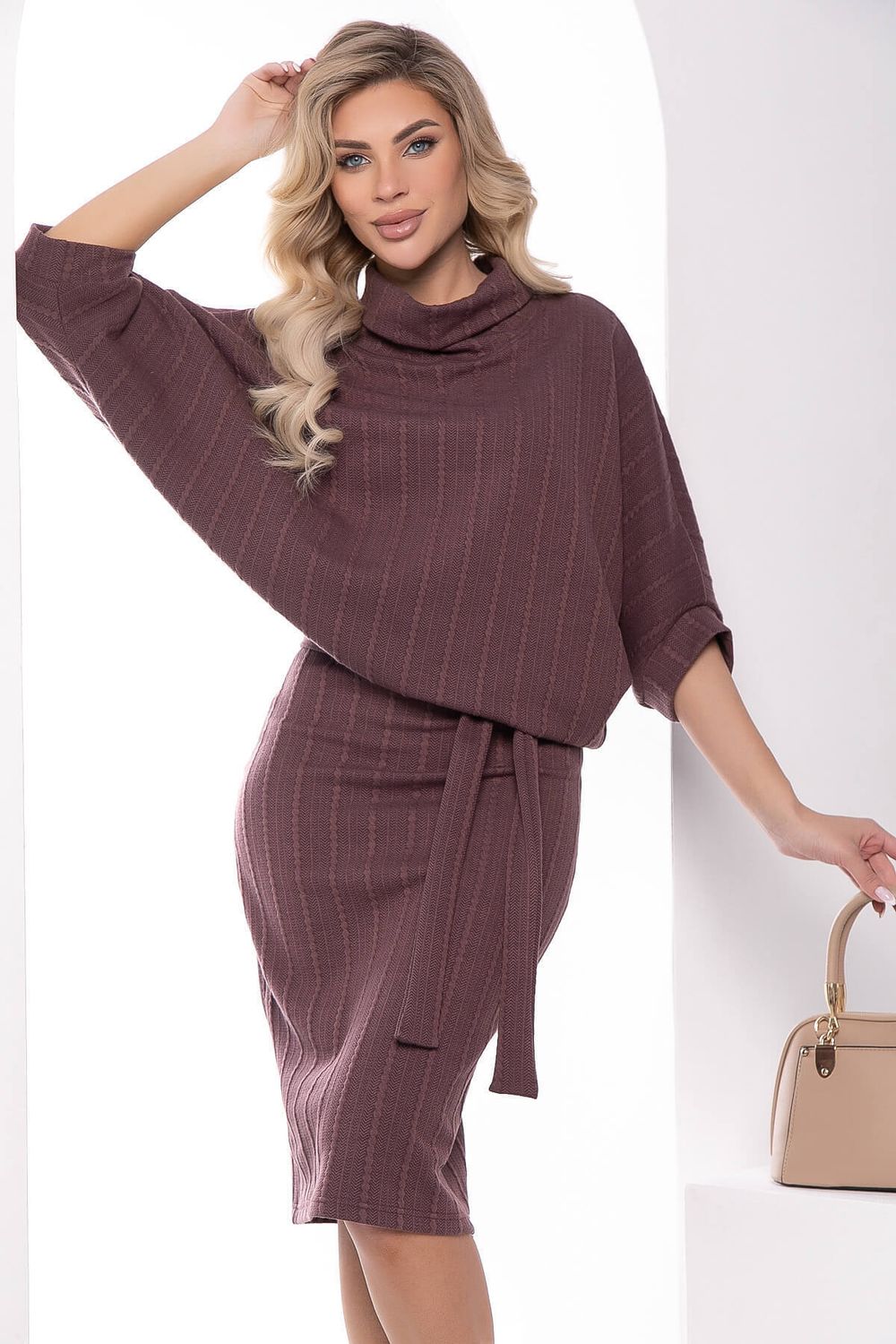 Платье "Антония" (ягодное) П7974 LT Collection (Акция)