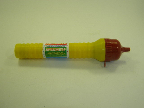 Ареометр для электр. и тосола  АЭТ-1  с мерником (в тубе) (Сим-пласт)