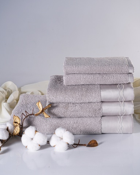 Набор полотенец 5шт Claire Batiste Atelier Loire серый