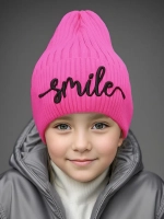 Шапка для девочки осенняя тыковка