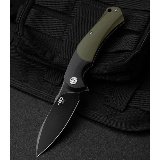 Нож Bestech BG32E Penguin с клинком из стали D2, рукоять G10