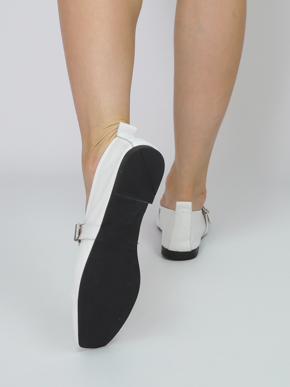 Балетки женские летние натуральная кожа