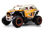 Детский электромобиль RiverToys E001EE оранжевый