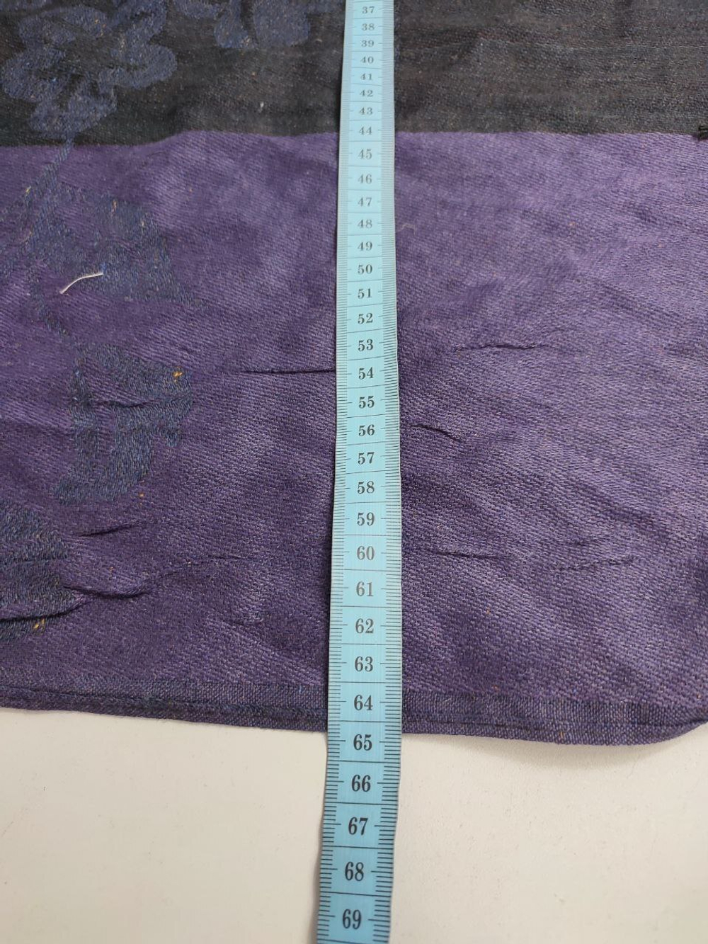 Шарф с шерстью