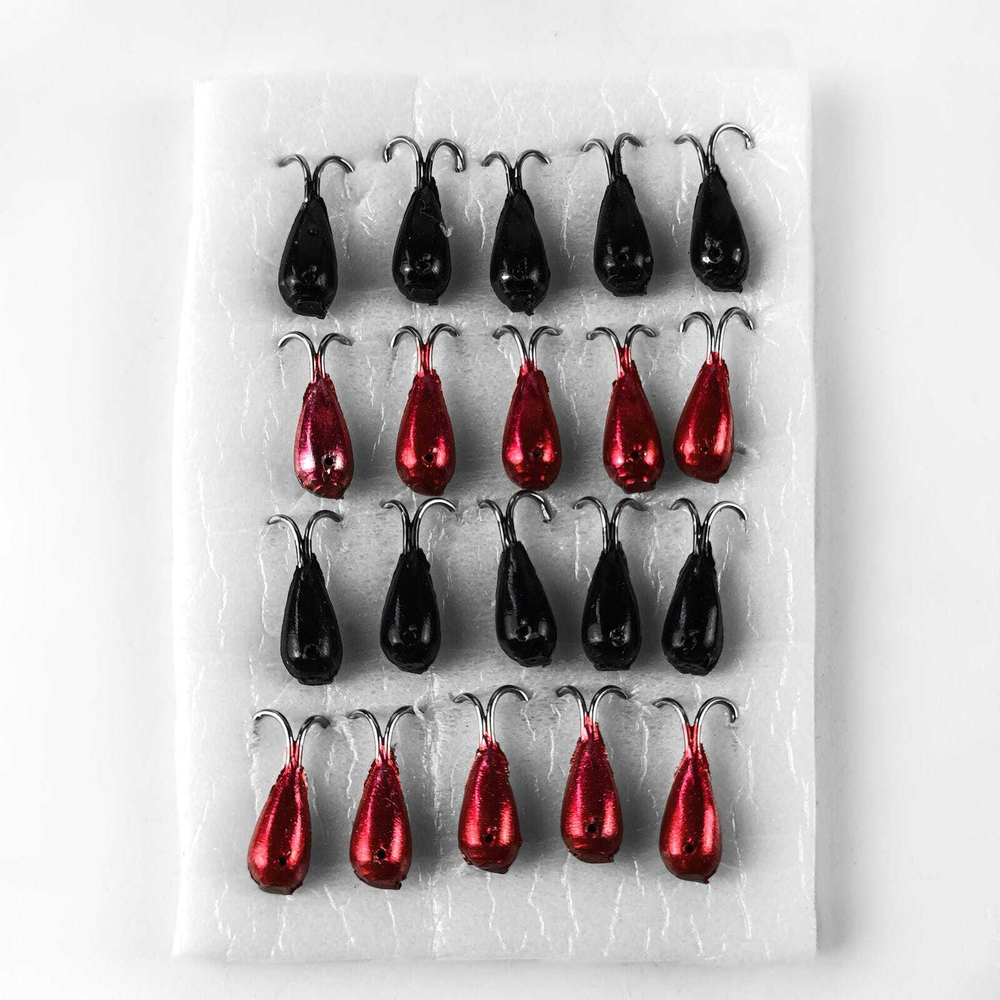 Мормышка "Коза" литая, крашеная (20шт/уп)