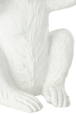 Столик "Обезьяна" 45x45x49см Поликерамика, Металл, Стекло