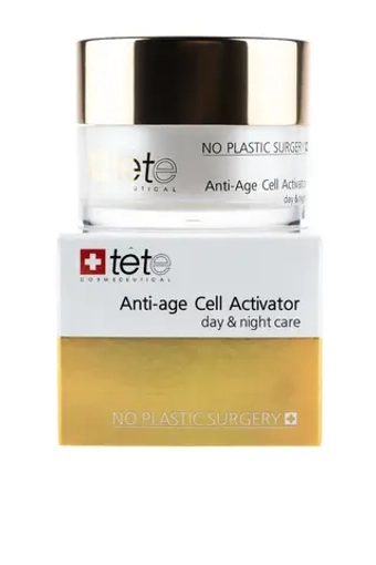 Омолаживающий крем для лица / TETe Anti-age Cell Activator (day and night), 50 ml