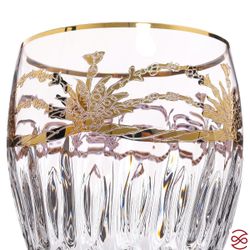 Набор бокалов для вина TIMON Violet/Gold (6 шт) 340 мл