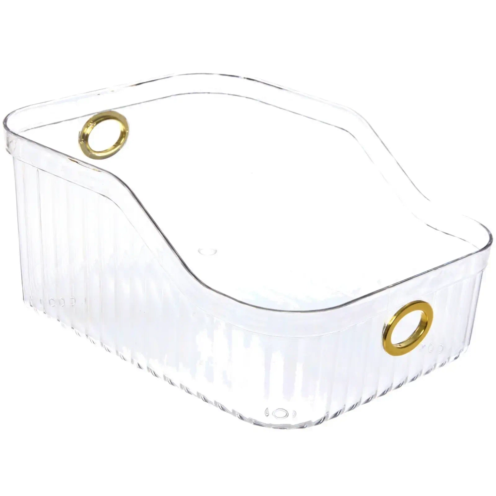 Контейнер для хранения «ЛАМИНГТОН», цвет прозрачный, 26,5*20,2*12см