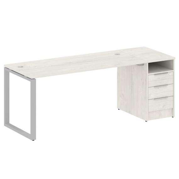 Метал Систем Рабочая станция с тумбой на О-образном м/к БО.РС-СТП-1.4