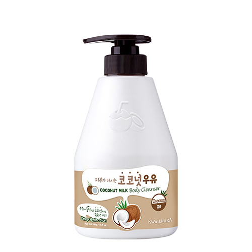 Welcos Kwailnara Coconut Milk Body Cleanser гель для душа с экстрактом кокоса