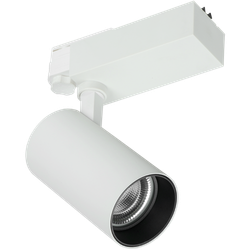 Трековый светильник трехфазный ЭРА SТR-30-36-40K-B30 узкий луч 4000K черный