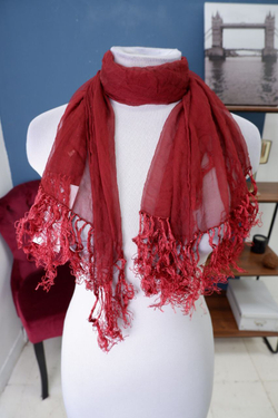 Шарф шелковый