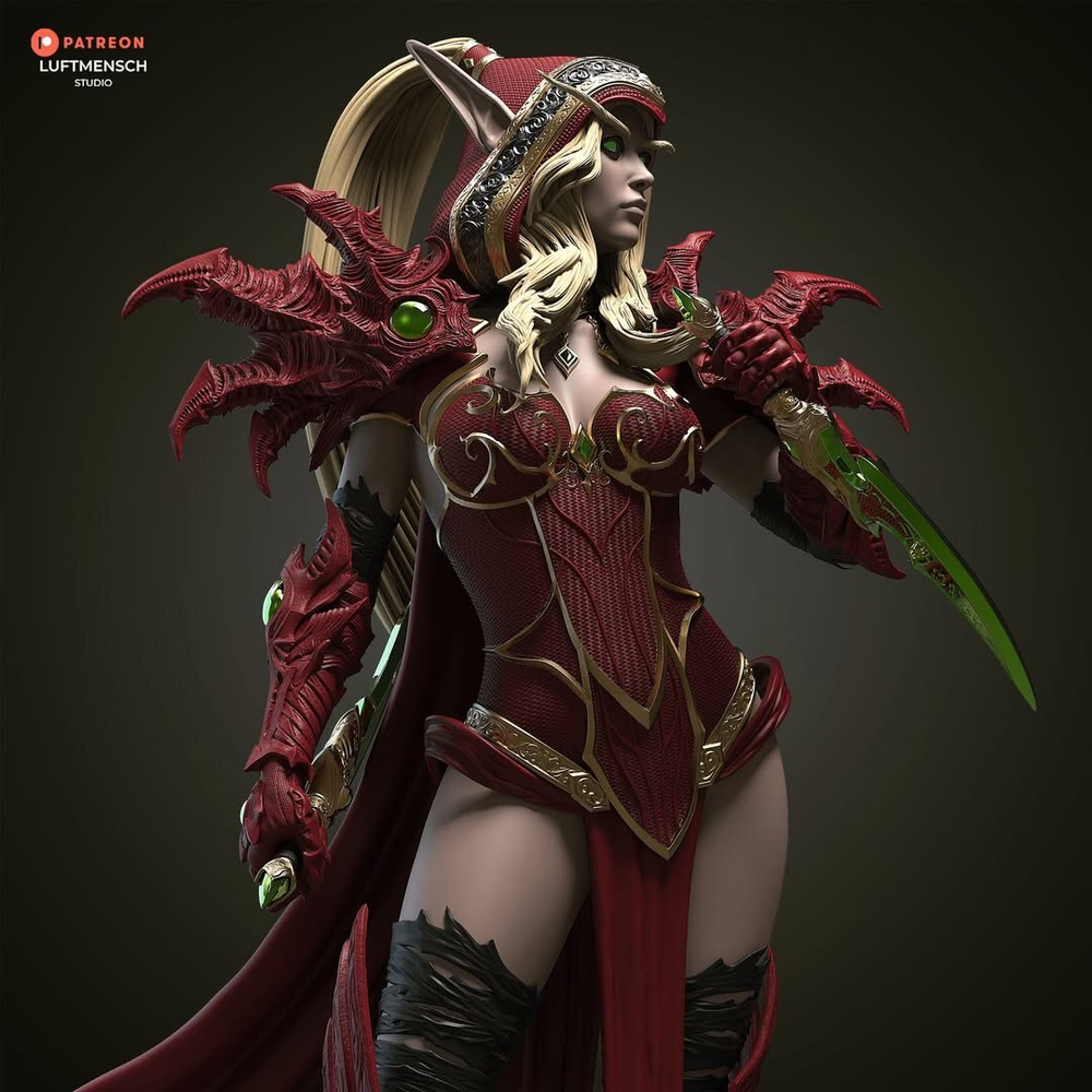 Фигурка Валира Сангвинар варкрафт Valeera Sanguinar warcraft