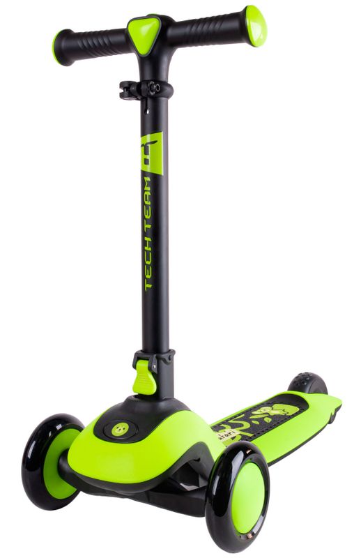 Детский складной трехколесный самокат TechTeam Safari от 3 до 5 лет