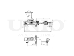 Цилиндр сцепления главный UNIO BRC-10005