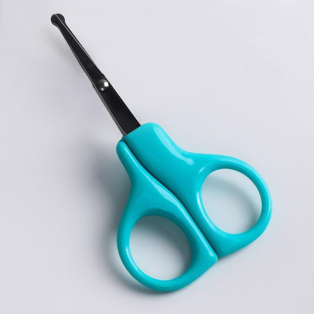 5231426 Ножницы детские, маникюрные, цвет бирюзовый