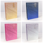 Пакет подарочный 30х41.5х12см Премиум (Микс)